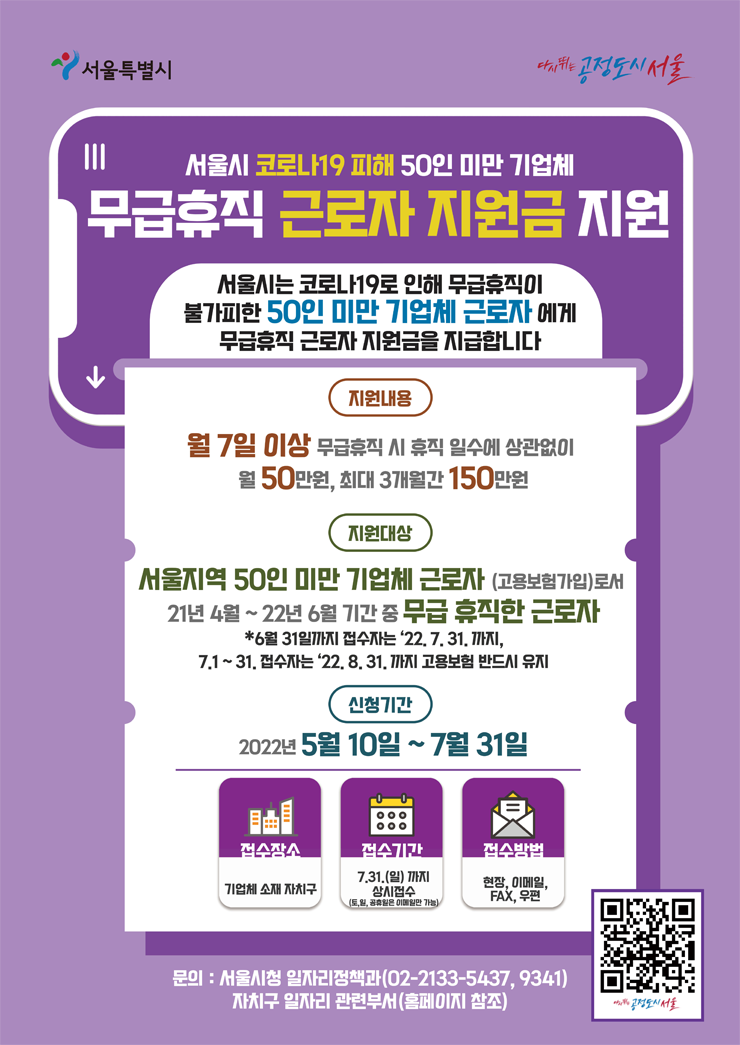 무급휴직근로자지원금