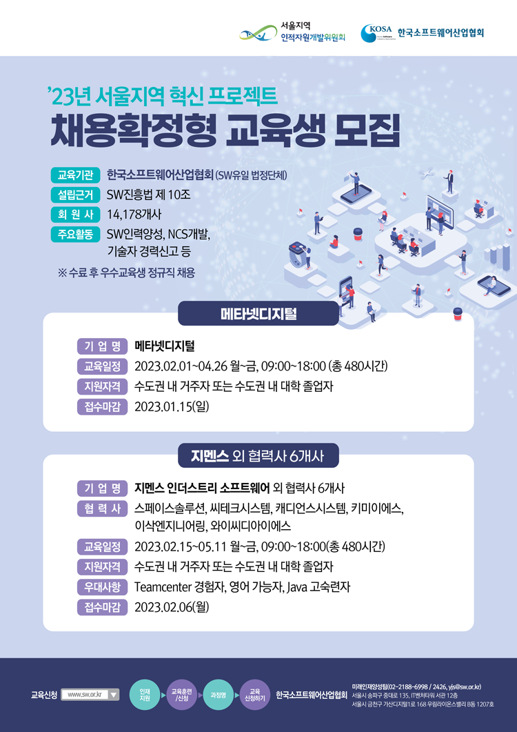 2023년 기업멤버십 SW캠프 채용확정형 상반기 1차